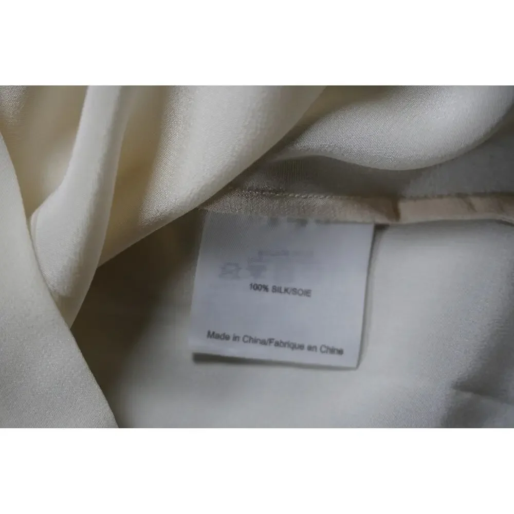 Tory Burch Cream Silk Blouse